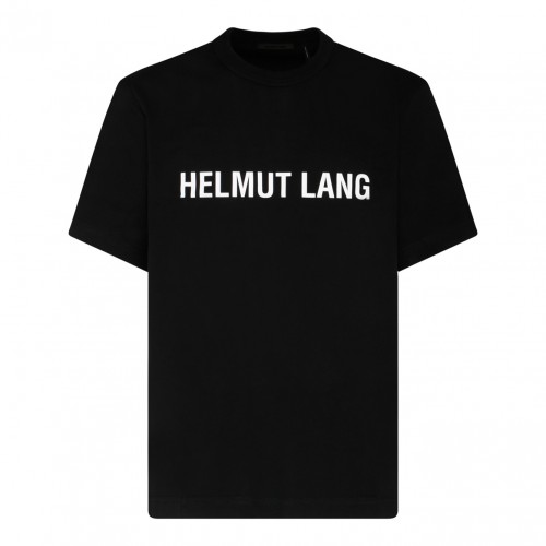 dør spejl skraber magasin Helmut Lang Black Cotton Logo Print T-Shirt.| COLOGNESE 1882