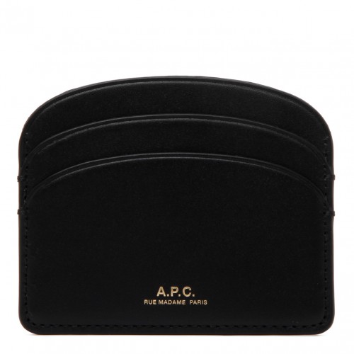 A.P.C. Black Calf Leather...