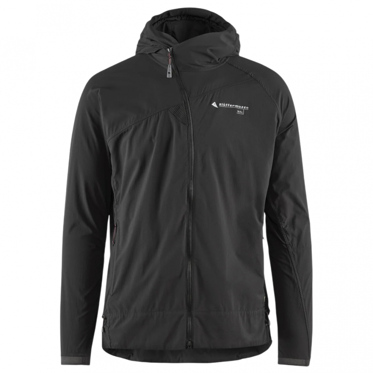 Black Nal Windbreaker Jacket