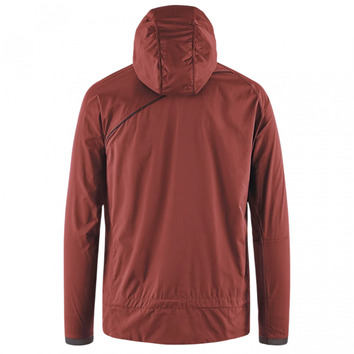 Madder Red Nal Windbreaker Jacket