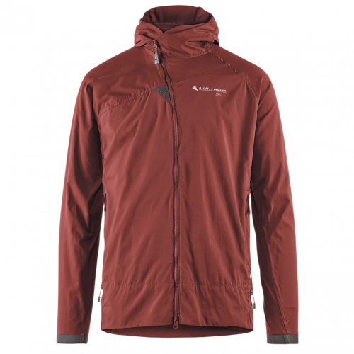 Madder Red Nal Windbreaker Jacket