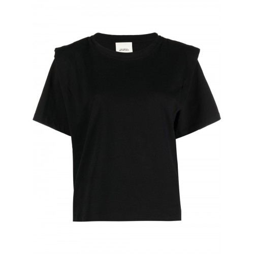 Black Cotton Zelitos T-Shirt