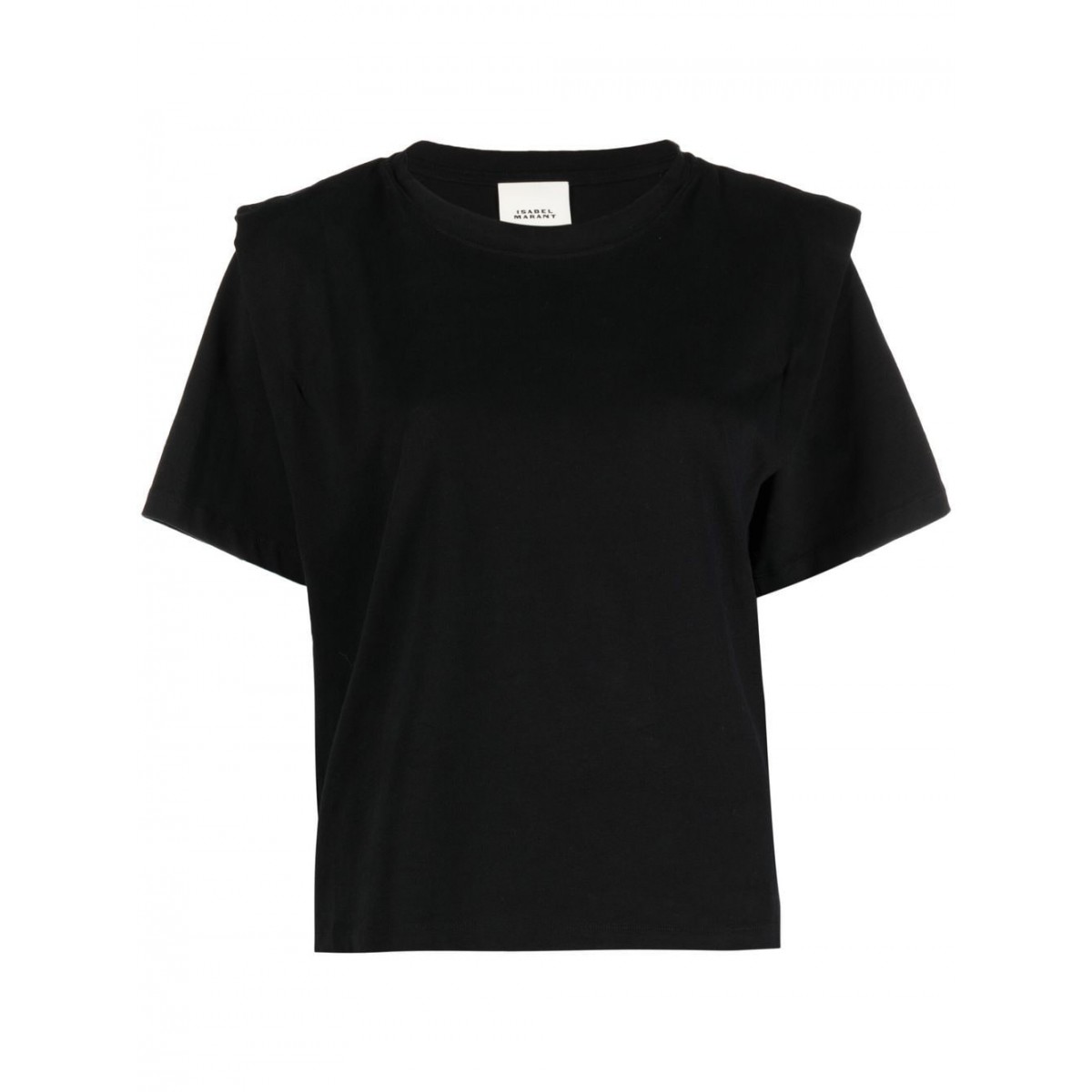 Black Cotton Zelitos T-Shirt