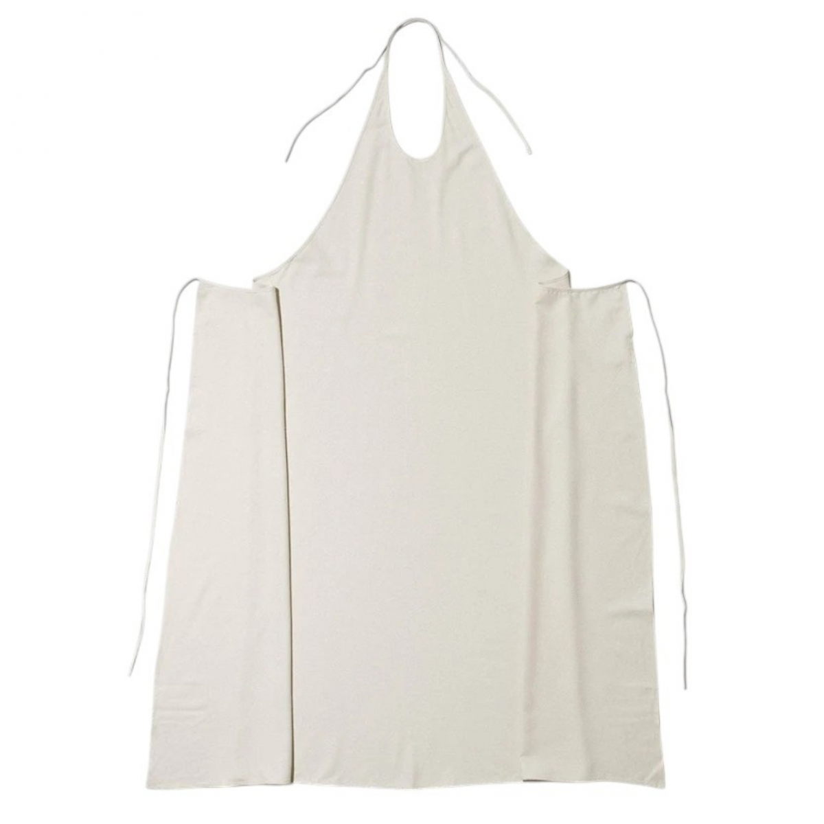 Off White Apron Dress