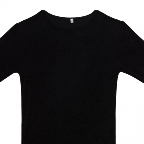 Black Omo Long Sleeve Tee