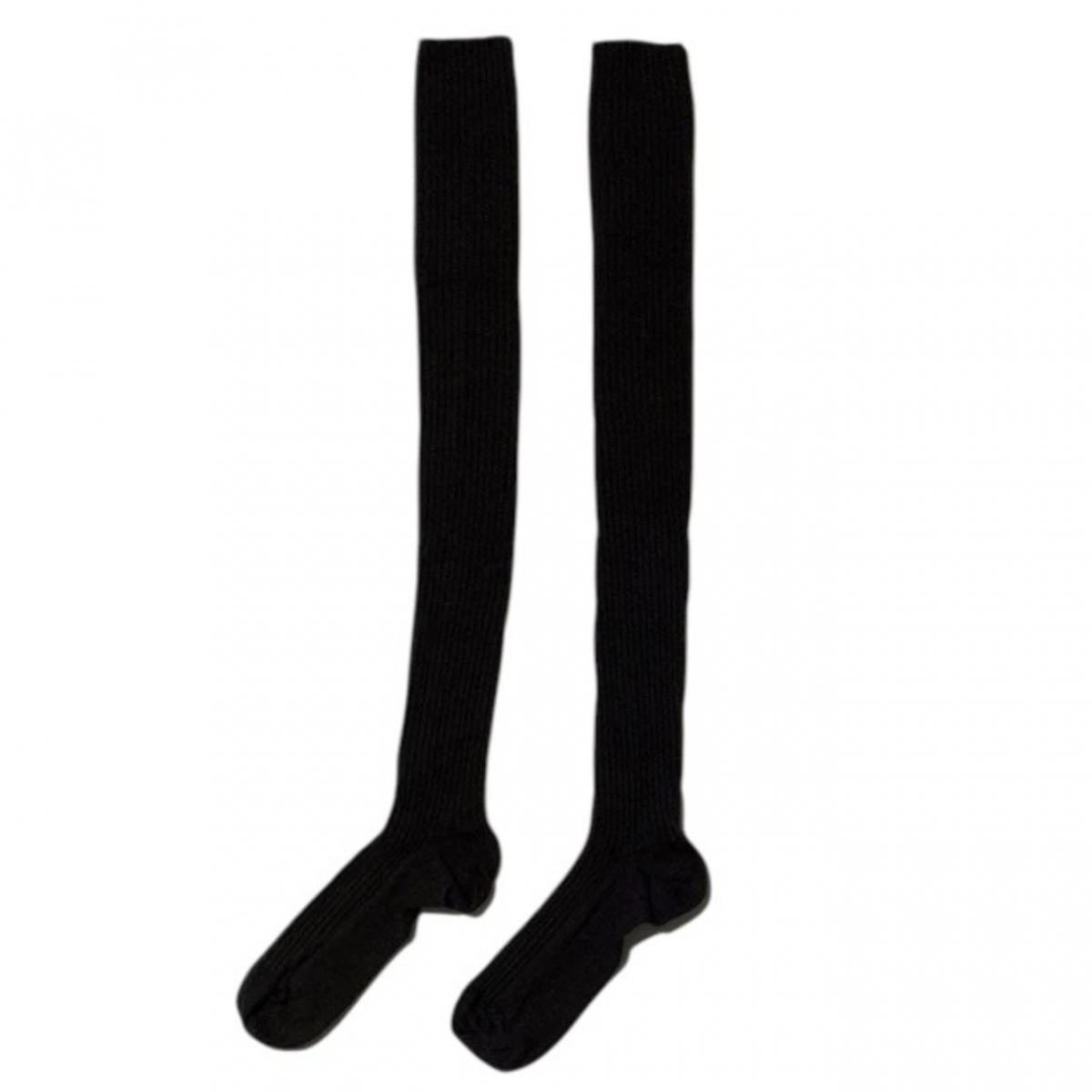 Black Overknee Socks
