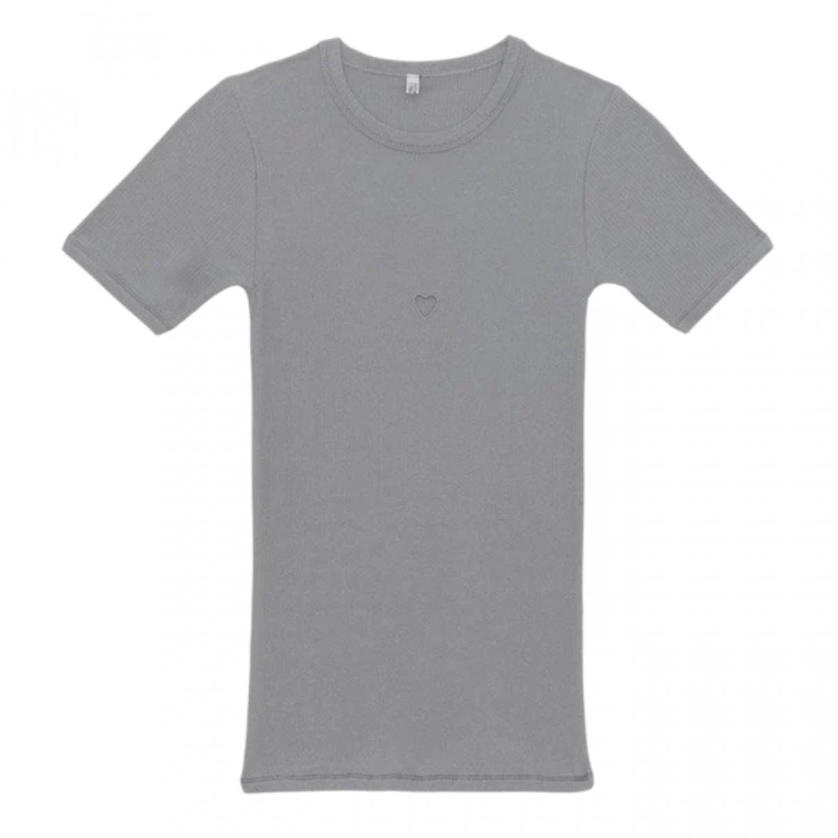 Bow Blue Heart Tee Shirt