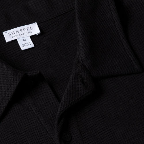 Black Riviera Polo Shirt 2