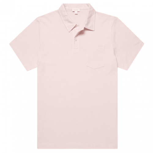 Pastel Pink Riviera Polo Shirt