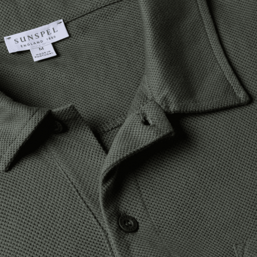 Dust Green Riviera Polo Shirt