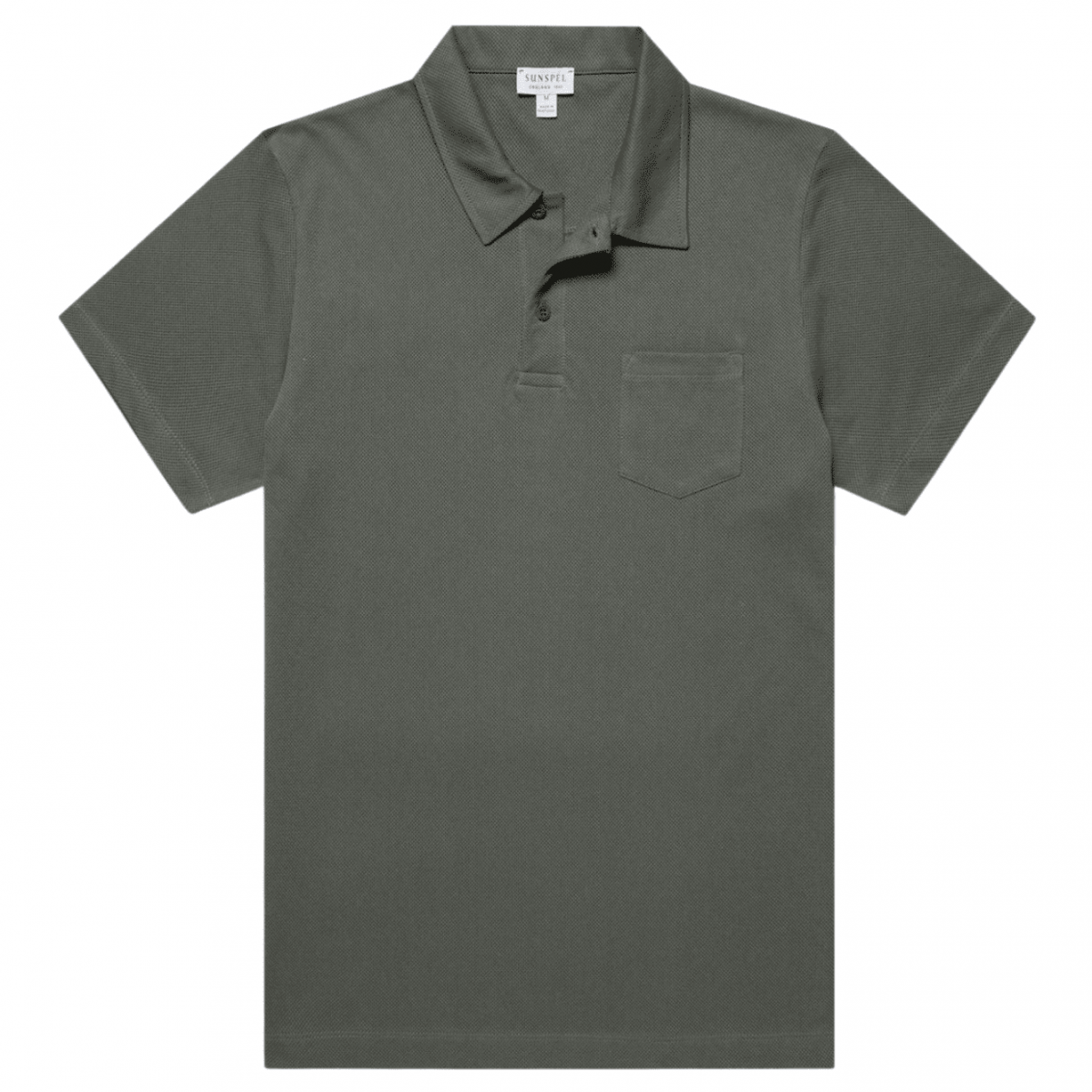 Dust Green Riviera Polo Shirt
