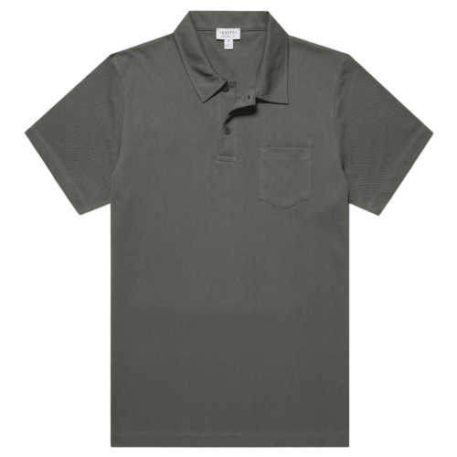 Dust Green Riviera Polo Shirt