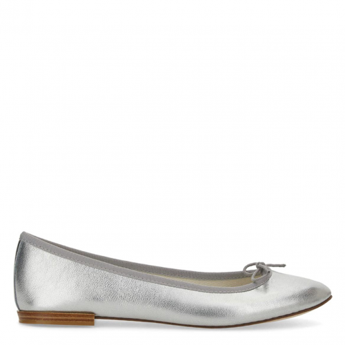 Silver Cendrillon Ballerinas