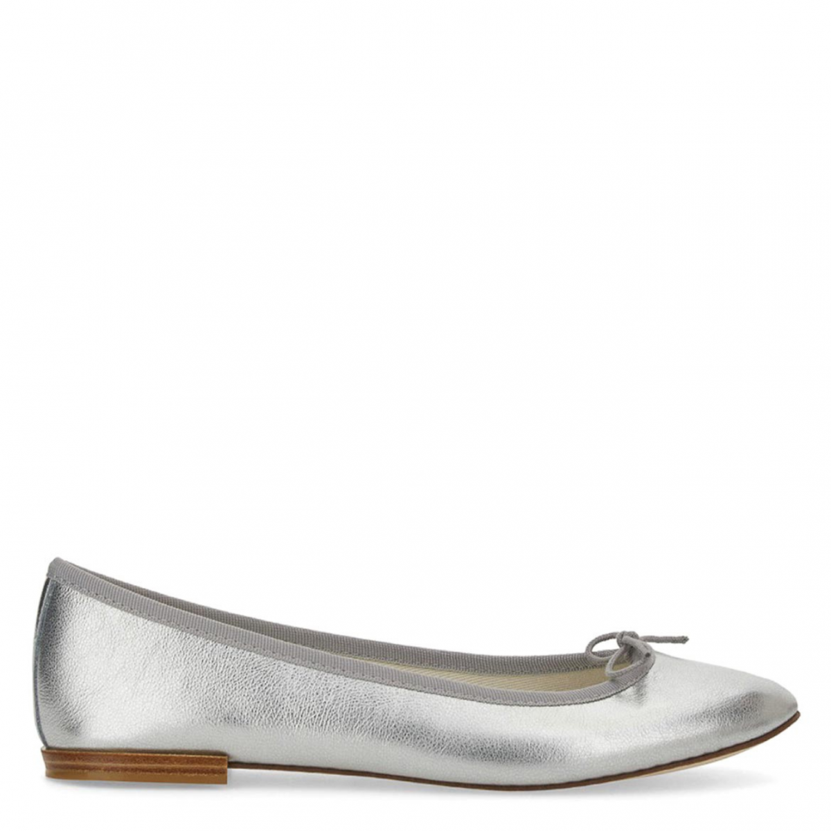 Silver Cendrillon Ballerinas