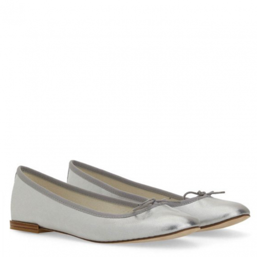 Silver Cendrillon Ballerinas 2