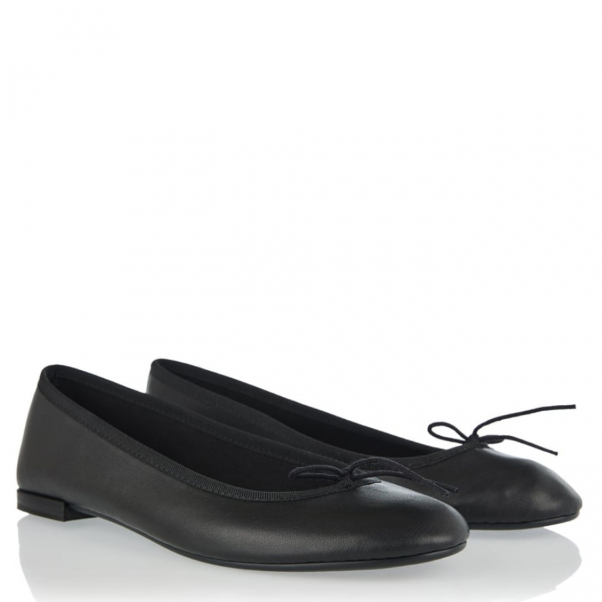 Black Cendrillon Ballerina Ballet Flats