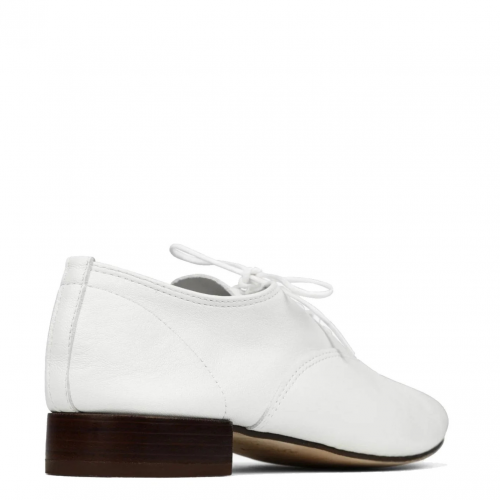 White Zizi Oxford Shoes