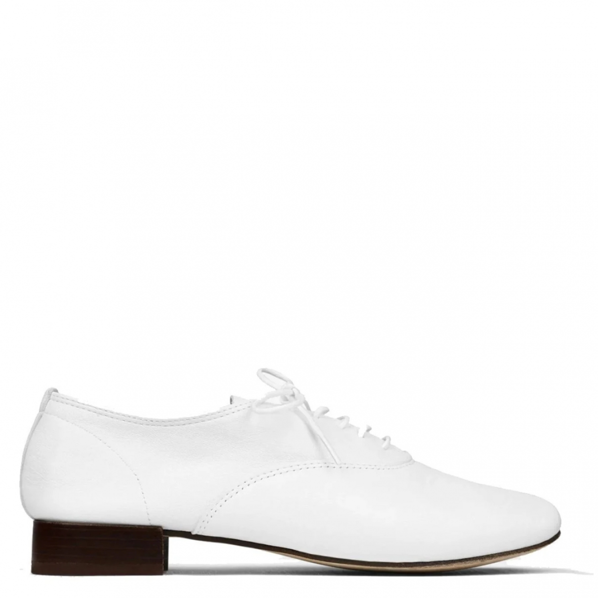White Zizi Oxford Shoes