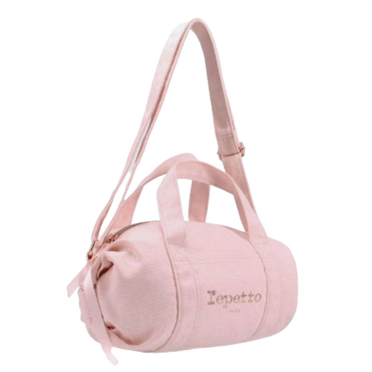 Pale Pink Mini Duffle Bag