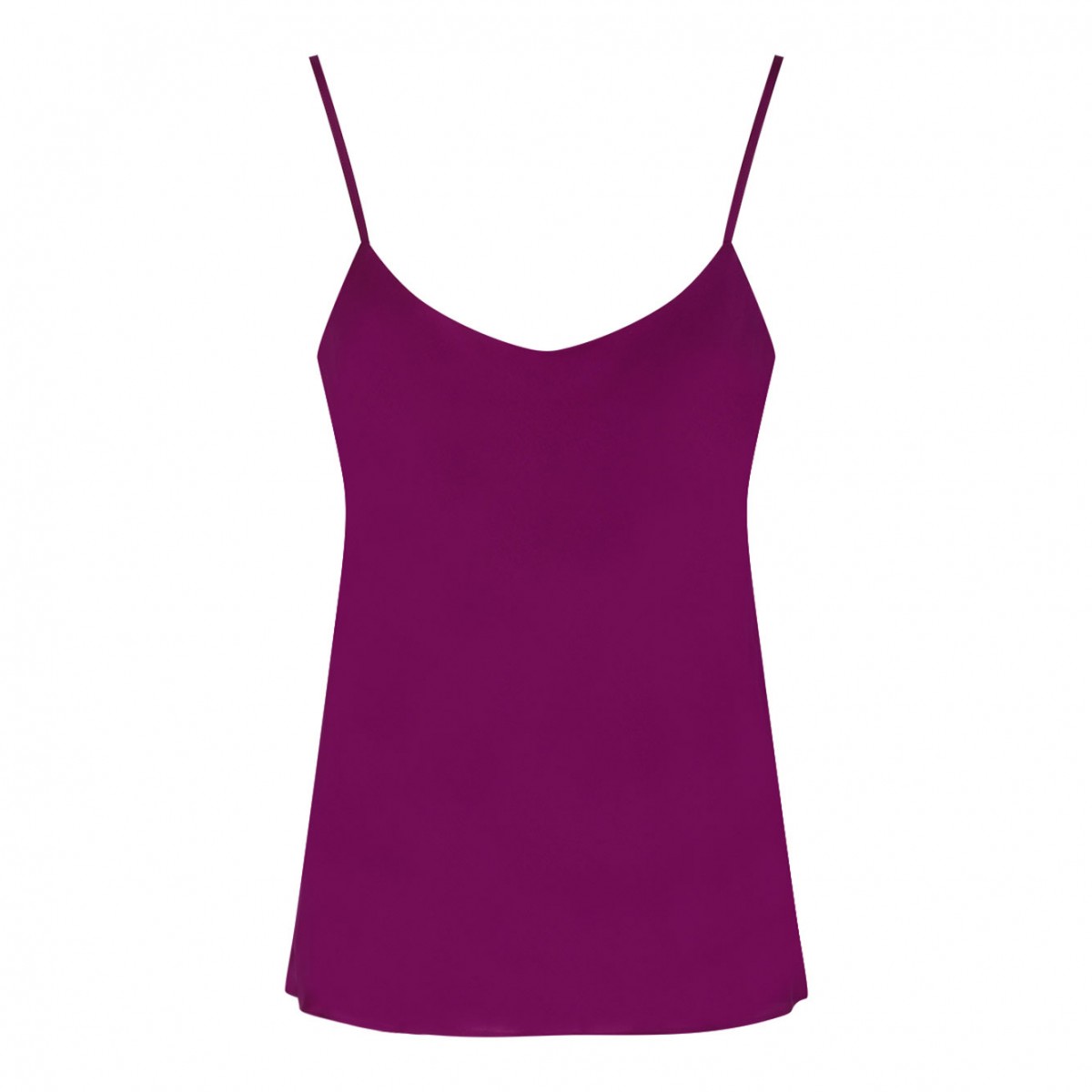 Purple Lined Silk Top