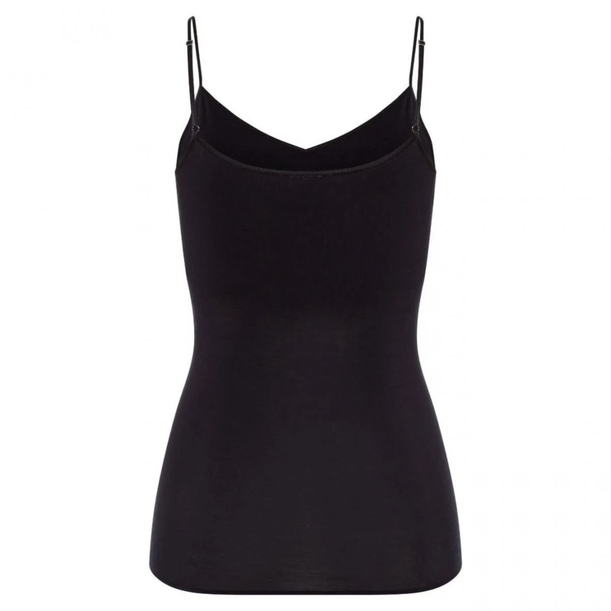 Black Padded Spaghetti Top