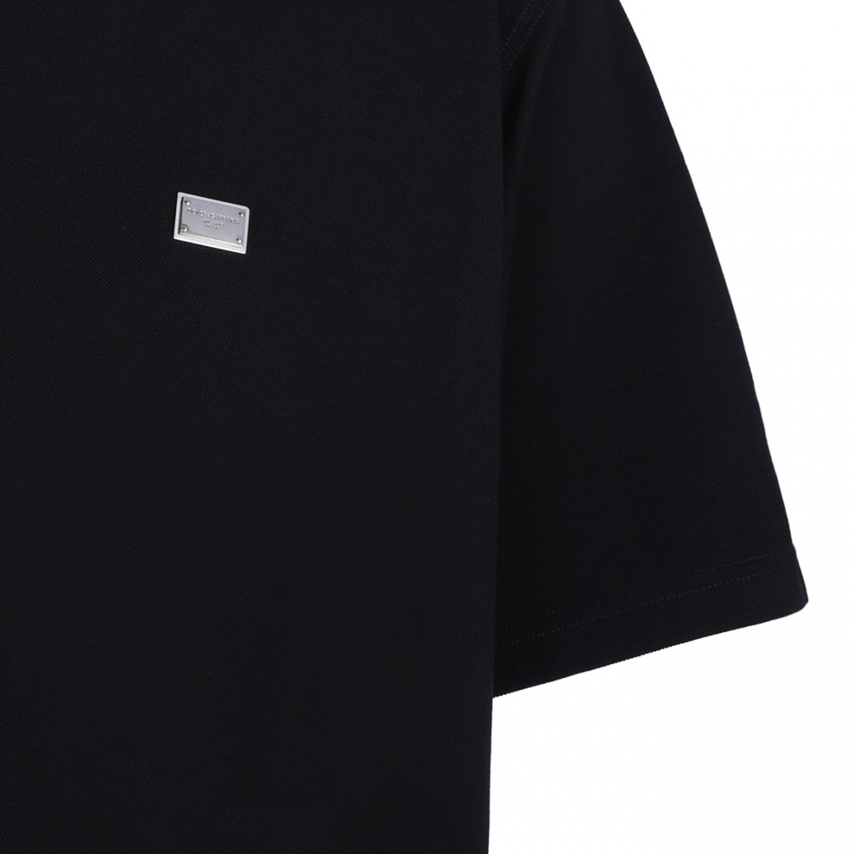 Black Logo Plaque T-Shirt