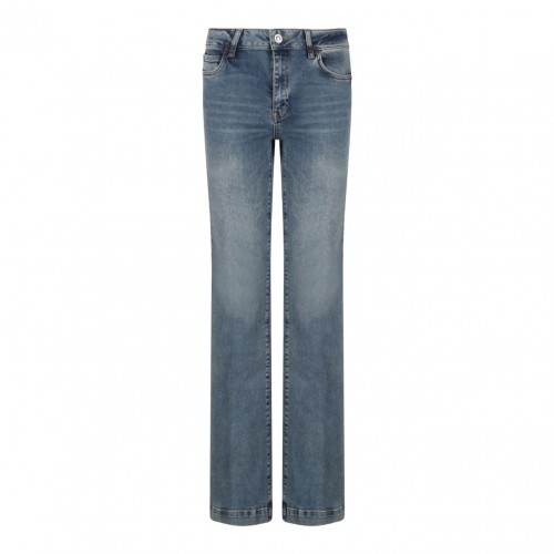 Blue Denim Flare Jeans