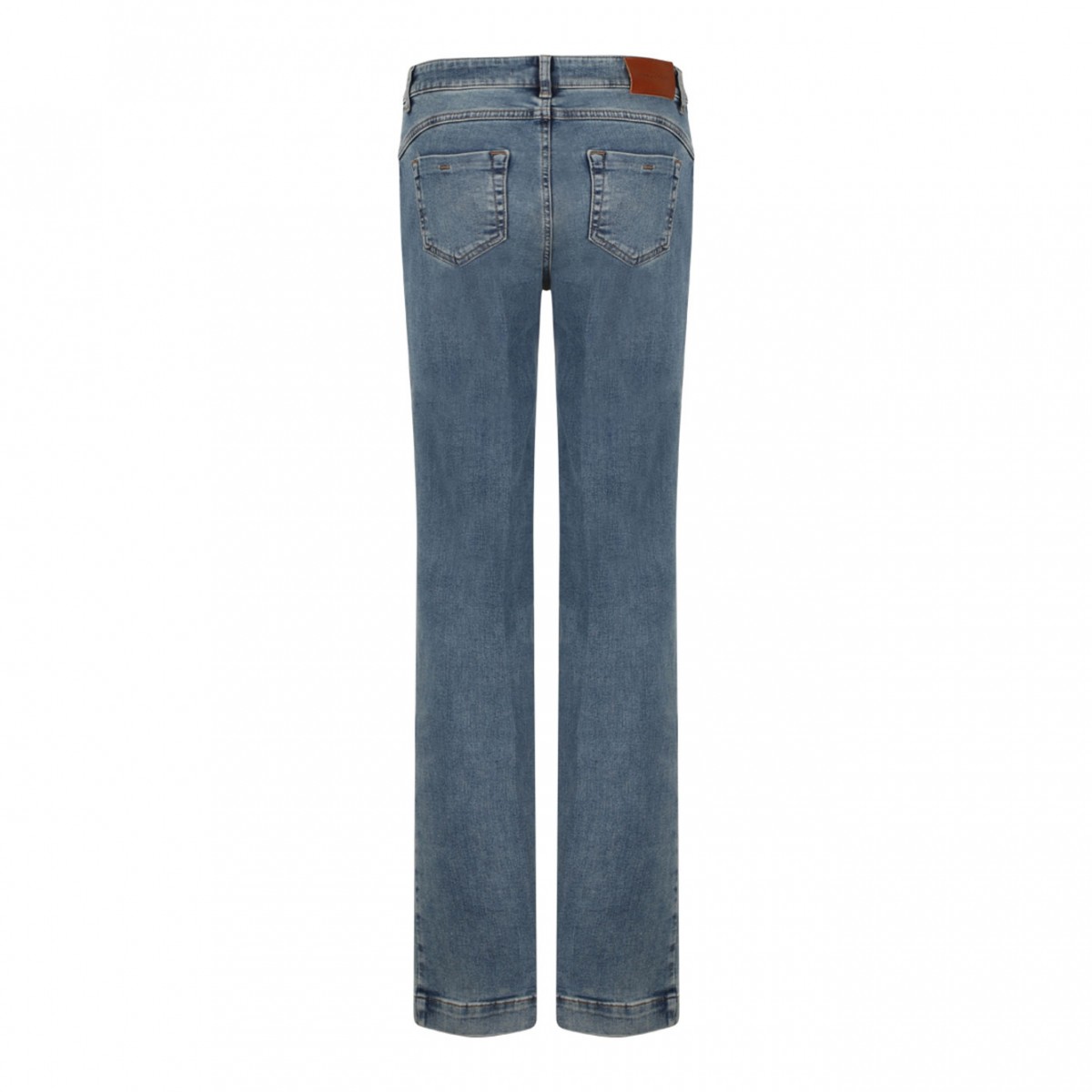 Blue Denim Flare Jeans