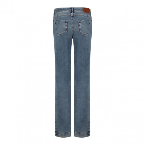 Blue Denim Flare Jeans