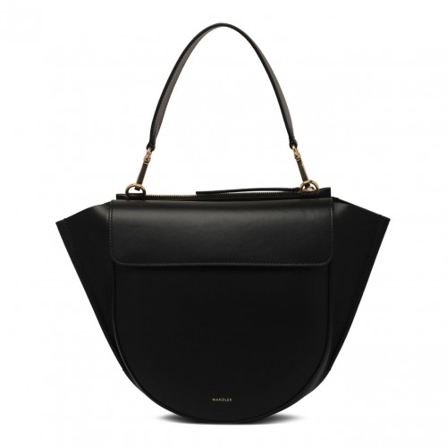 Black Medium Hortensia Bag