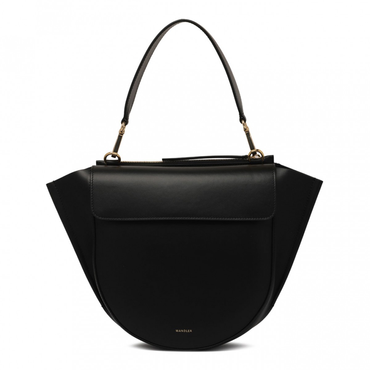 Black Medium Hortensia Bag