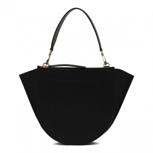Black Medium Hortensia Bag