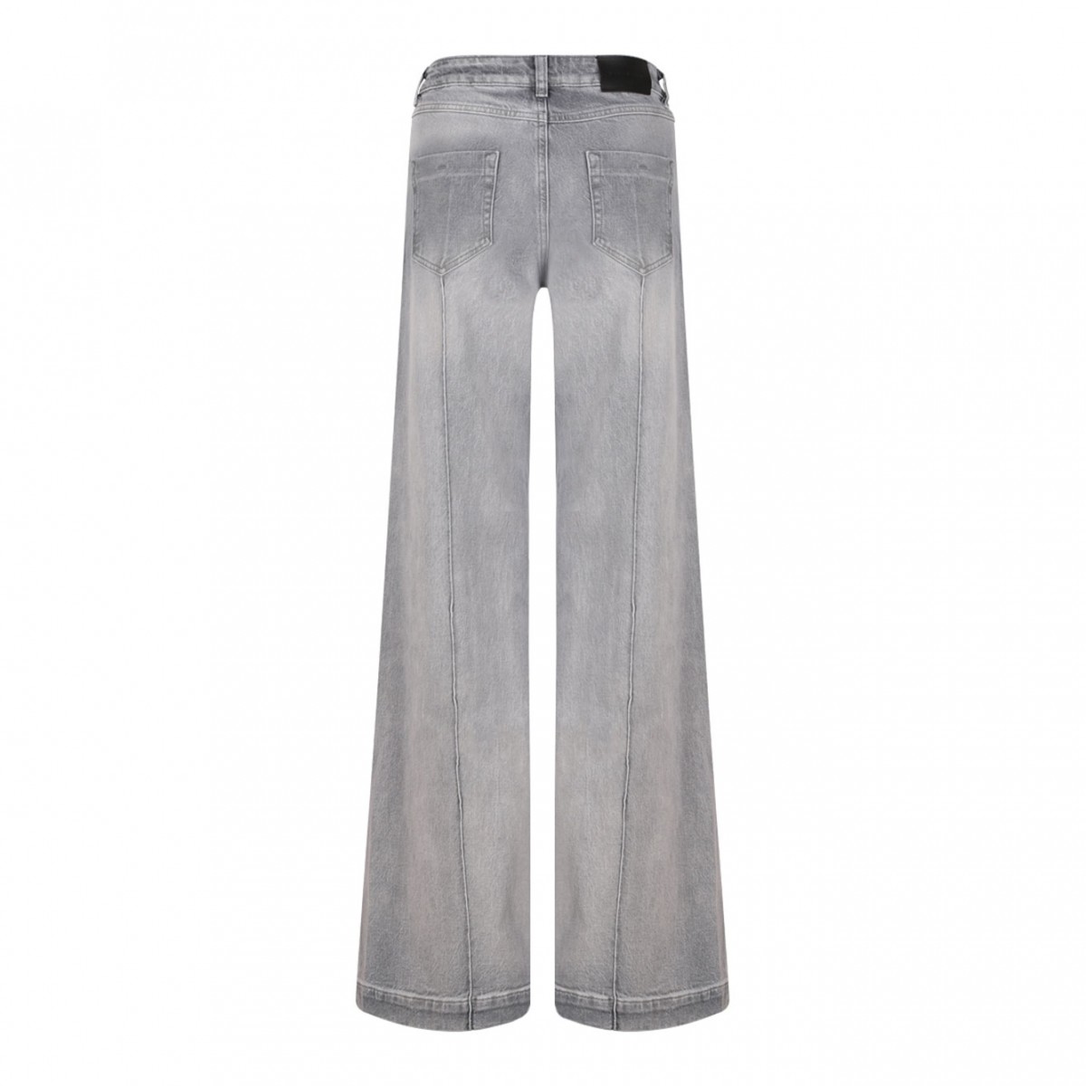 Light Grey Wide Leg Jeans