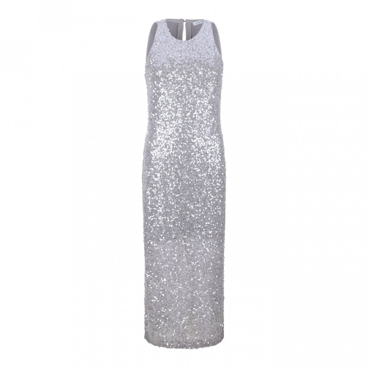 Silver Sequin Dress