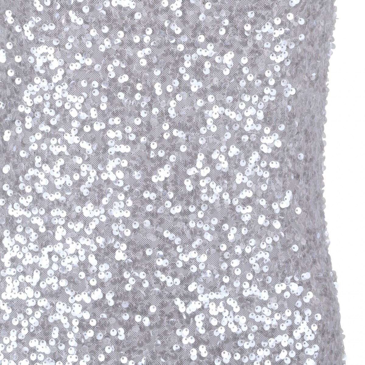 Silver Sequin Dress