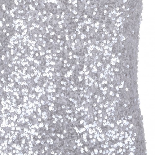 Silver Sequin Dress