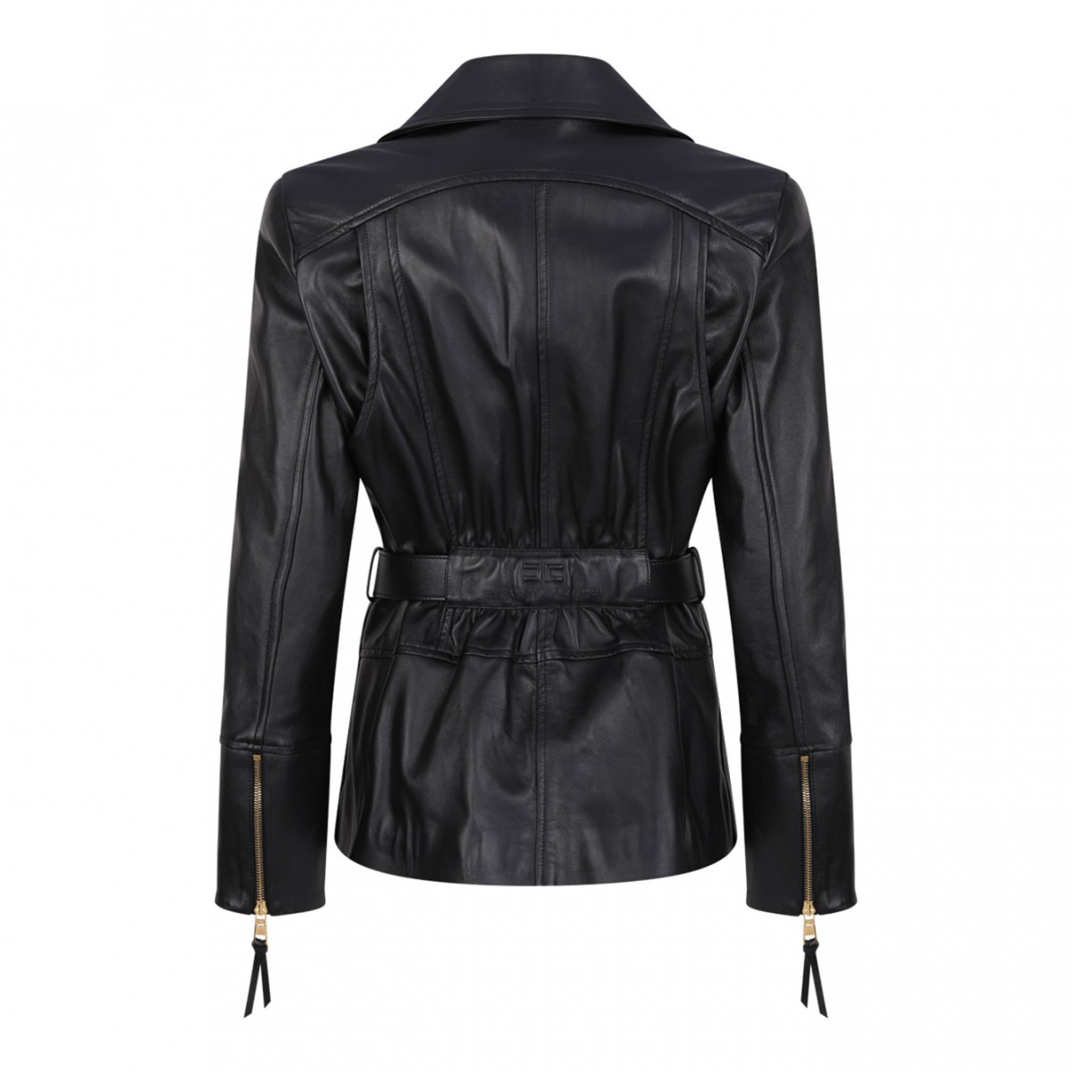 Black Leather Biker Jacket