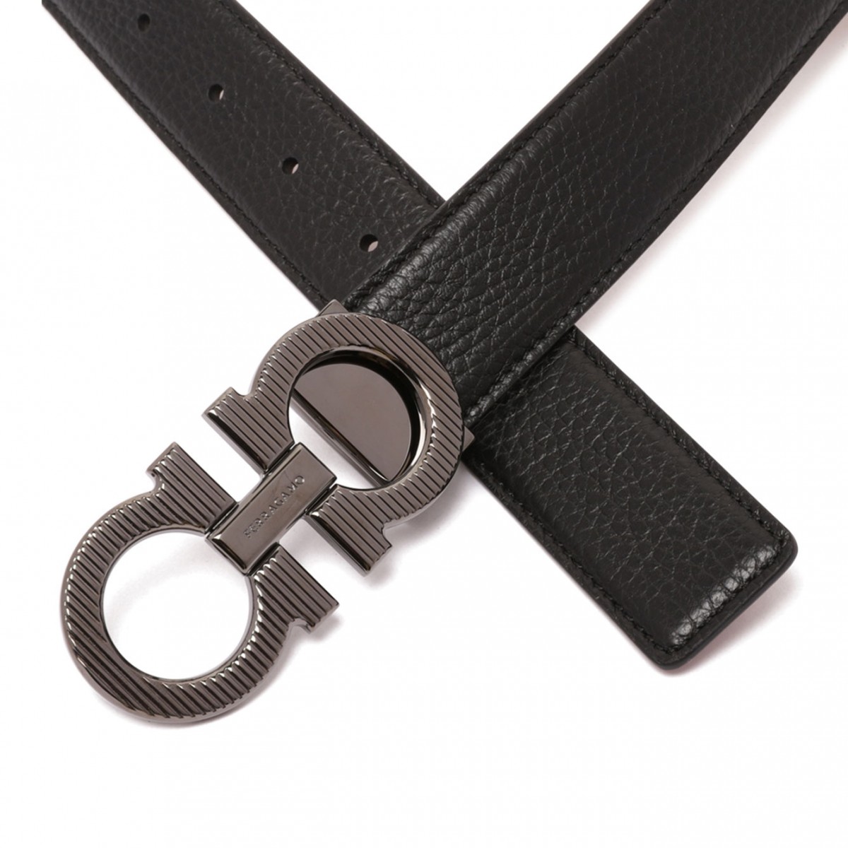 Black Double-Sided Belt
