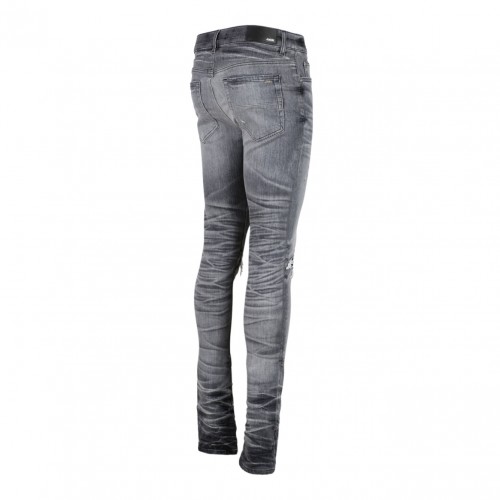 Grey Tapered Jeans