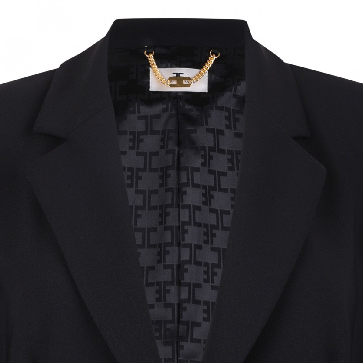 Black Jacket With Jewel Details