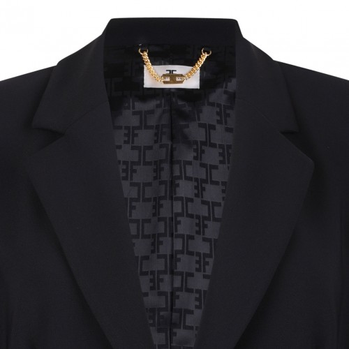 Black Jacket With Jewel Details