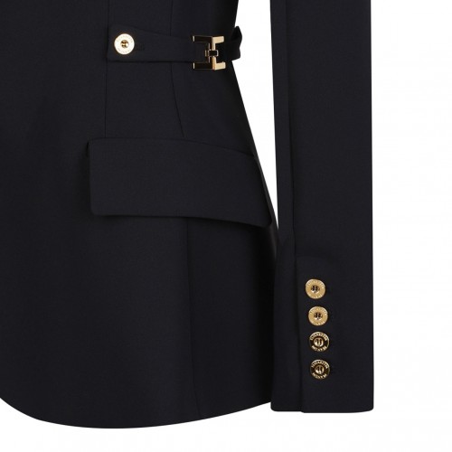 Black Jacket With Jewel Details