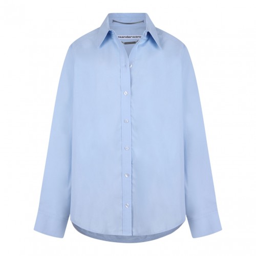 Oxford Blue Cotton Shirt