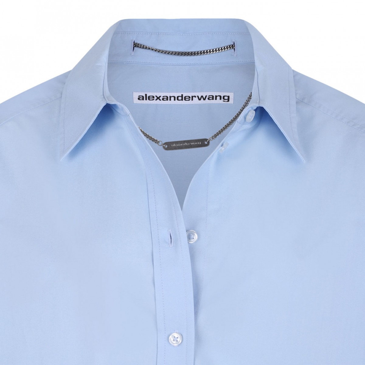 Oxford Blue Cotton Shirt