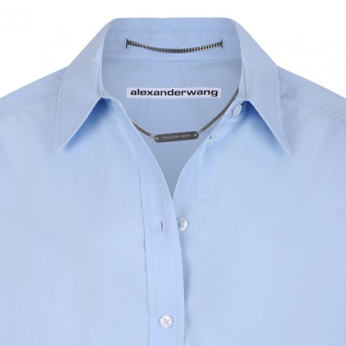 Oxford Blue Cotton Shirt