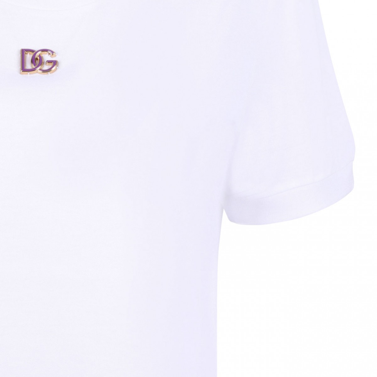 White T-Shirt With Logo