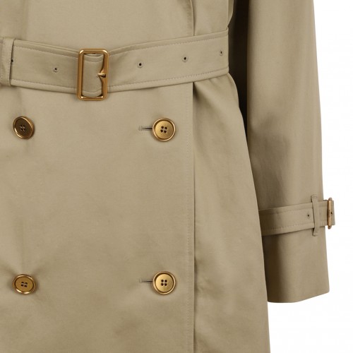 Hamper Mid-Length Check Collar Castleford Trench Coat