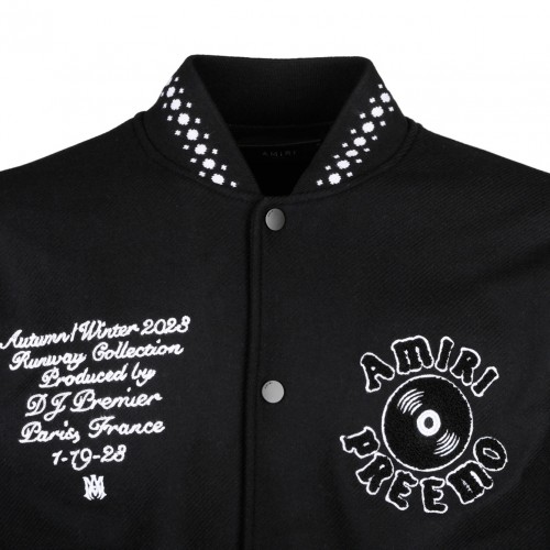 Black Varsity Jacket