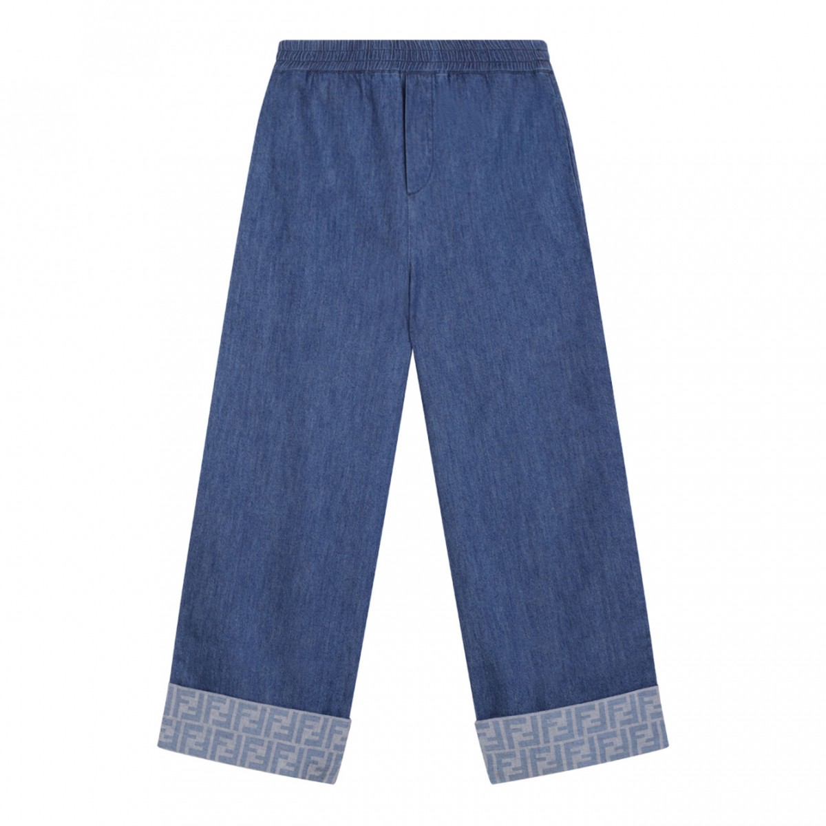 Blue Lightweight Denim Trousers