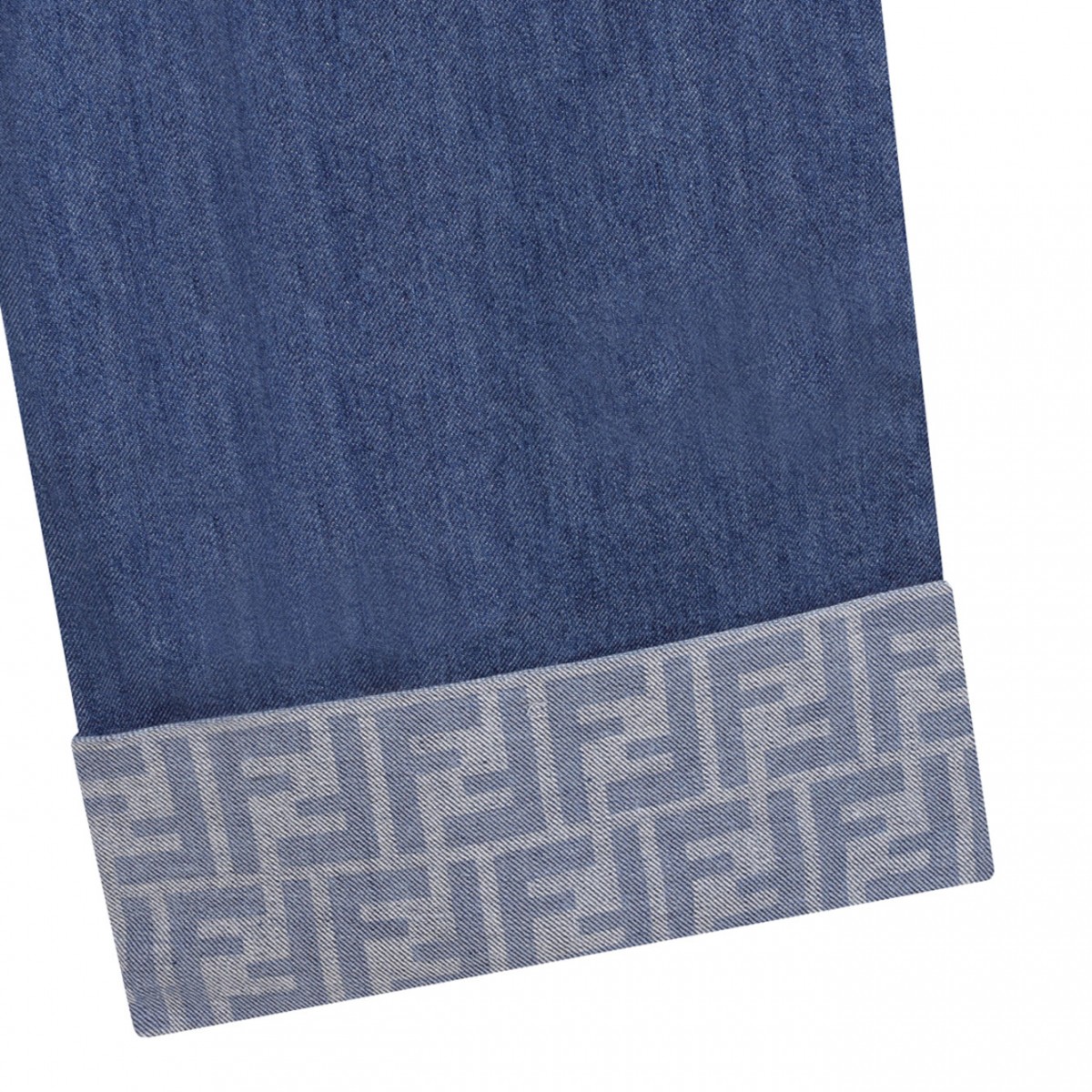 Blue Lightweight Denim Trousers